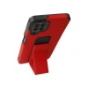 Samsung Galaxy A22 Kılıf Mega Standlı Silikon - Kırmızı
