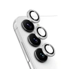 Samsung Galaxy A34 5g Valdez Metal Kamera Lens - Gümüş