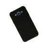 Samsung Galaxy J7 Kılıf Nano İçi Kadife Silikon - Siyah