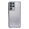 Samsung Galaxy S21 Ultra Kılıf Razer Lensli Silikon - Açık Mavi