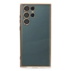 Samsung Galaxy S22 Ultra Kılıf Razer Lensli Silikon - Gold
