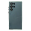 Samsung Galaxy S22 Ultra Kılıf Razer Lensli Silikon - Yeşil