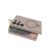 Samsung Galaxy S23 Ultra Regal Magsafe Standlı Kapak - Çöl Titanyum