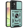 Samsung Galaxy S24 Fe Pars Lens Yüzüklü Silikon - Yeşil
