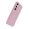 Samsung Galaxy S25 Regal Magsafe Standlı Kapak - Açık Pembe