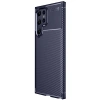 Samsung Galaxy S25 Ultra Kılıf Auto Focus Karbon Kapak - Lacivert