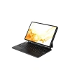 Samsung Galaxy T737 Tab S7 Fe 12.4 Kılıf Eternal Ledli Klavyeli Tablet Kılıfı - Siyah