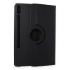 Samsung Galaxy X610 Tab S9 Fe Plus 12.4 Kılıf 360 Tablet Deri Kılıf - Siyah