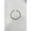 Sıralı Yıldız Tasarımlı Taşlı Cm Bileklik