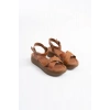Taba Hakiki Deri Sandalet TR31MY58B