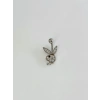 Tavşan Detaylı Göbek Piercing