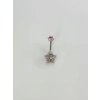 Tavşan Detaylı Göbek Piercing