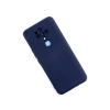 Tecno Camon 16 Kılıf Nano İçi Kadife Silikon - Lacivert