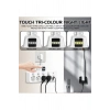 Termal Akım Korumalı 4’lü Duvar Tipi Priz 2x Usb 2x Type-c Çıkışlı Grup Priz Çoğaltıcı Beyaz (2500w)