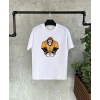 Unisex Çocuk Baskılı T-Shirt - Beyaz