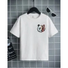Unisex Çocuk Baskılı T-Shirt - Beyaz