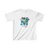 Unisex Çocuk Baskılı T-Shirt - Beyaz