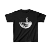 Unisex Çocuk Baskılı T-Shirt - Siyah