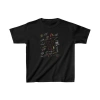 Unisex Çocuk Baskılı T-Shirt - Siyah