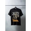 Unisex Oversize 24/1 Penye DTF Baskılı Tişört - DTF100