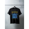 Unisex Oversize 24/1 Penye DTF Baskılı Tişört - DTF102