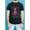 Unisex Oversize 24/1 Penye DTF Baskılı Tişört - DTF106
