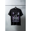 Unisex Oversize 24/1 Penye DTF Baskılı Tişört - DTF109