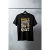 Unisex Oversize 24/1 Penye DTF Baskılı Tişört - DTF113