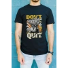 Unisex Oversize 24/1 Penye DTF Baskılı Tişört - DTF113
