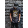 Unisex Oversize 24/1 Penye DTF Baskılı Tişört - DTF113