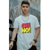 Unisex Oversize 24/1 Penye DTF Baskılı Tişört - DTF118