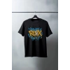 Unisex Oversize 24/1 Penye DTF Baskılı Tişört - DTF122