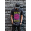 Unisex Oversize 24/1 Penye DTF Baskılı Tişört - DTF123