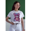 Unisex Oversize 24/1 Penye DTF Baskılı Tişört - DTF130
