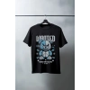 Unisex Oversize 24/1 Penye DTF Baskılı Tişört - DTF131
