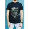 Unisex Oversize 24/1 Penye DTF Baskılı Tişört - DTF133