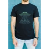 Unisex Oversize 24/1 Penye DTF Baskılı Tişört - DTF134