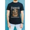 Unisex Oversize 24/1 Penye DTF Baskılı Tişört - DTF139