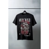 Unisex Oversize 24/1 Penye DTF Baskılı Tişört - DTF142