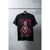 Unisex Oversize 24/1 Penye DTF Baskılı Tişört - DTF144