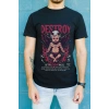 Unisex Oversize 24/1 Penye DTF Baskılı Tişört - DTF144