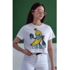 Unisex Oversize 24/1 Penye DTF Baskılı Tişört - DTF147