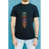 Unisex Oversize 24/1 Penye DTF Baskılı Tişört - DTF151