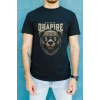 Unisex Oversize 24/1 Penye DTF Baskılı Tişört - DTF160