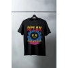 Unisex Oversize 24/1 Penye DTF Baskılı Tişört - DTF162