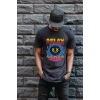 Unisex Oversize 24/1 Penye DTF Baskılı Tişört - DTF162