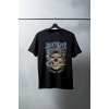 Unisex Oversize 24/1 Penye DTF Baskılı Tişört - DTF163