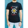 Unisex Oversize 24/1 Penye DTF Baskılı Tişört - DTF164