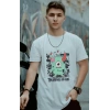 Unisex Oversize 24/1 Penye DTF Baskılı Tişört - DTF165
