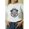 Unisex Oversize 24/1 Penye DTF Baskılı Tişört - DTF171